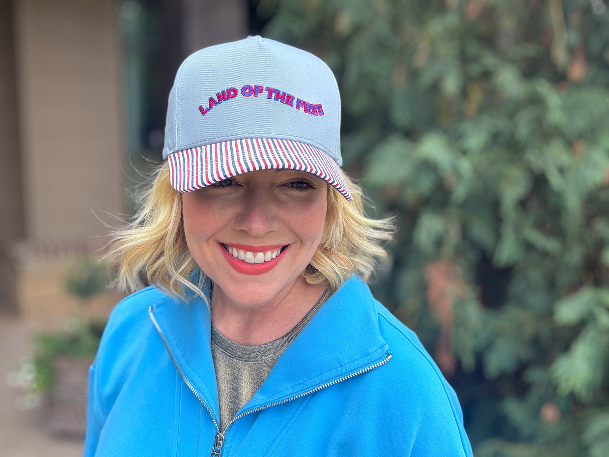 Land of the Free Baseball Hat - Min. 2 (HAT-37)