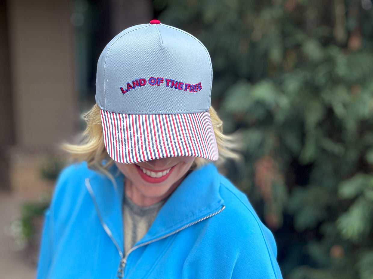 Land of the Free Baseball Hat - Min. 2 (HAT-37)