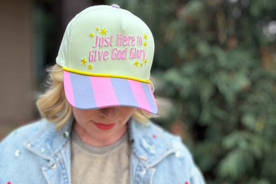 God Glory Baseball Hat - Min. 2 (HAT-39)