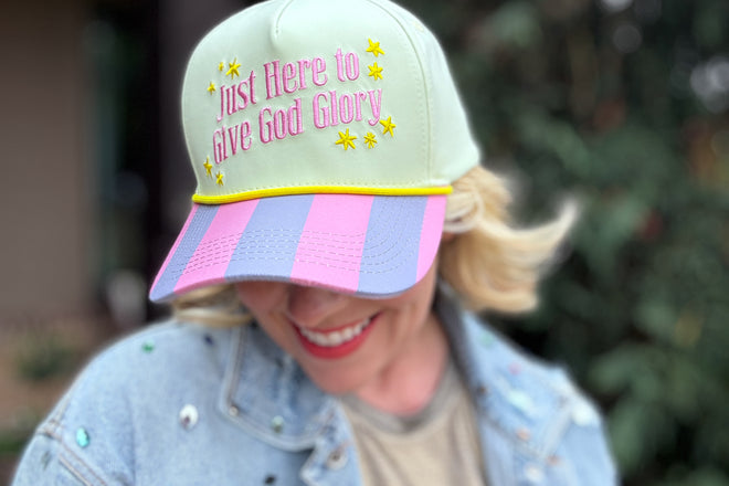 God Glory Baseball Hat - Min. 2 (HAT-39)