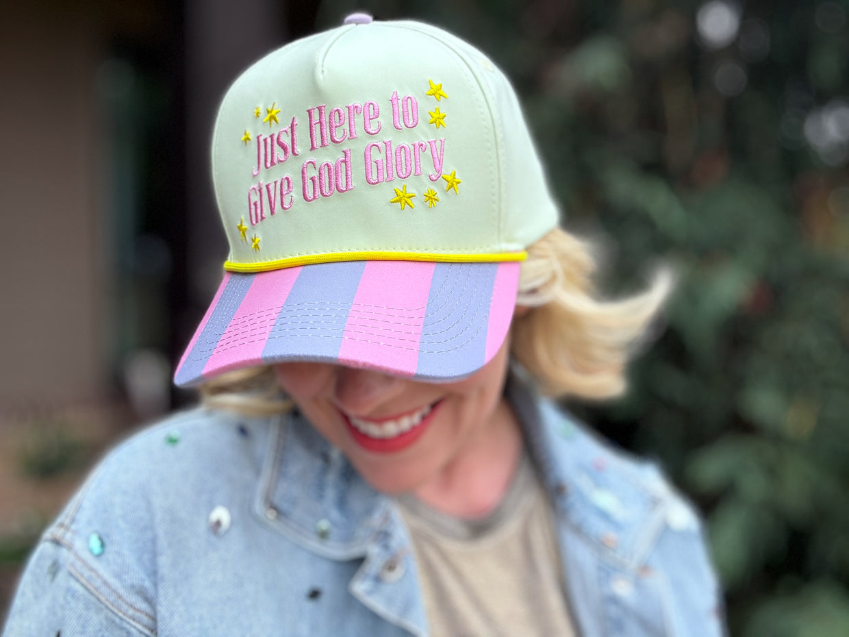 God Glory Baseball Hat - Min. 2 (HAT-39)