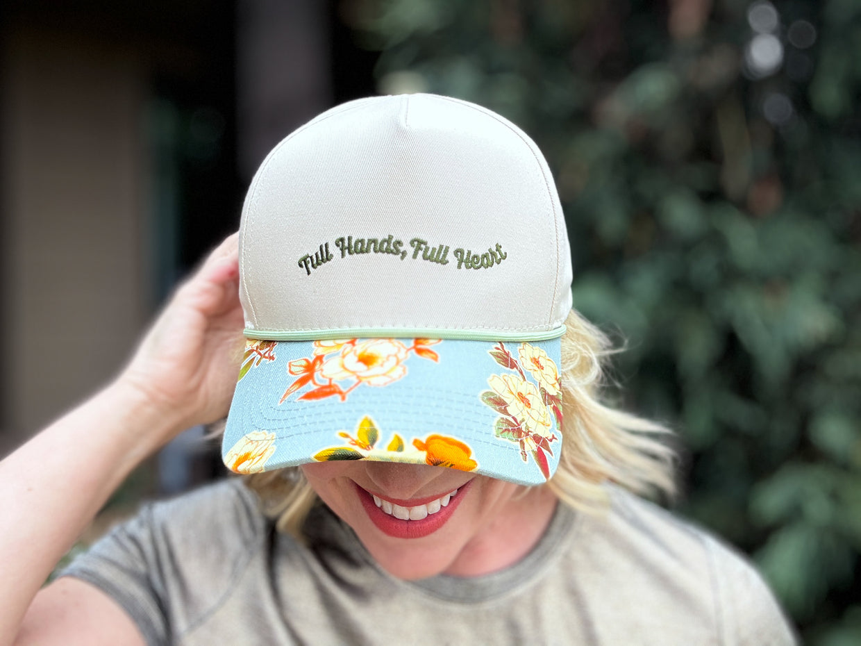 Full Heart Baseball Hat - Min. 2 (HAT-36)