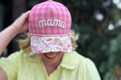 Mama Baseball Hat - Min. 2 (HAT-45)