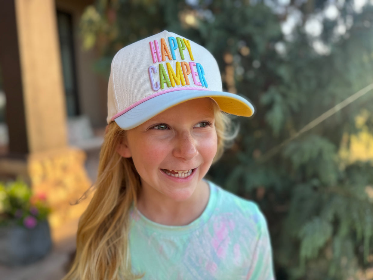 For Fun - Happy Camper Baseball Hat - Min. 2 (FF-HAT01)