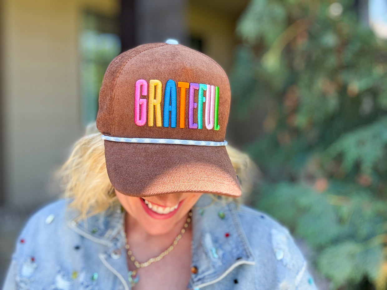 Grateful Brown Hat - Min. 2 (HAT-48)