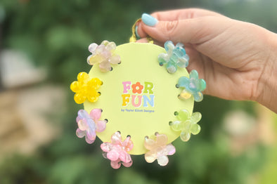 For Fun - Flower Clip Set - Min. 4 (FF-CC01)