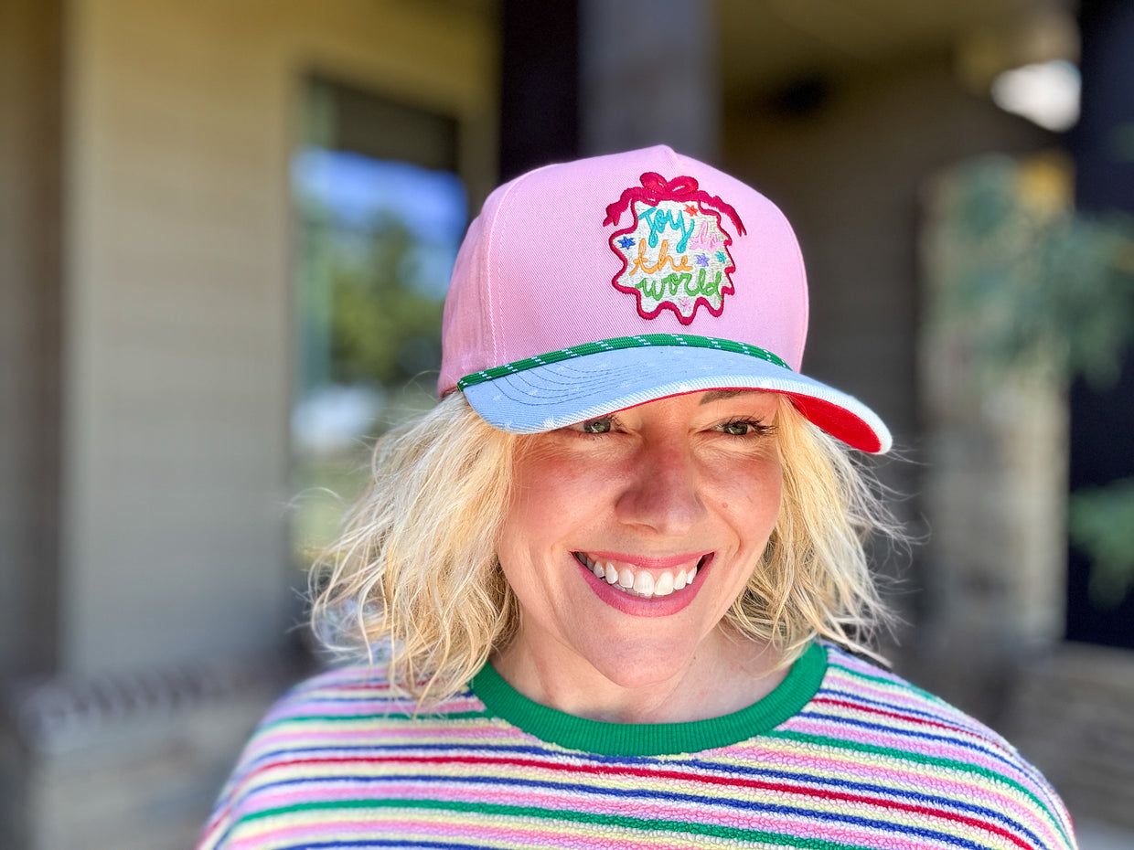 Joy to the World Hat - Min. 2 (HAT-59)