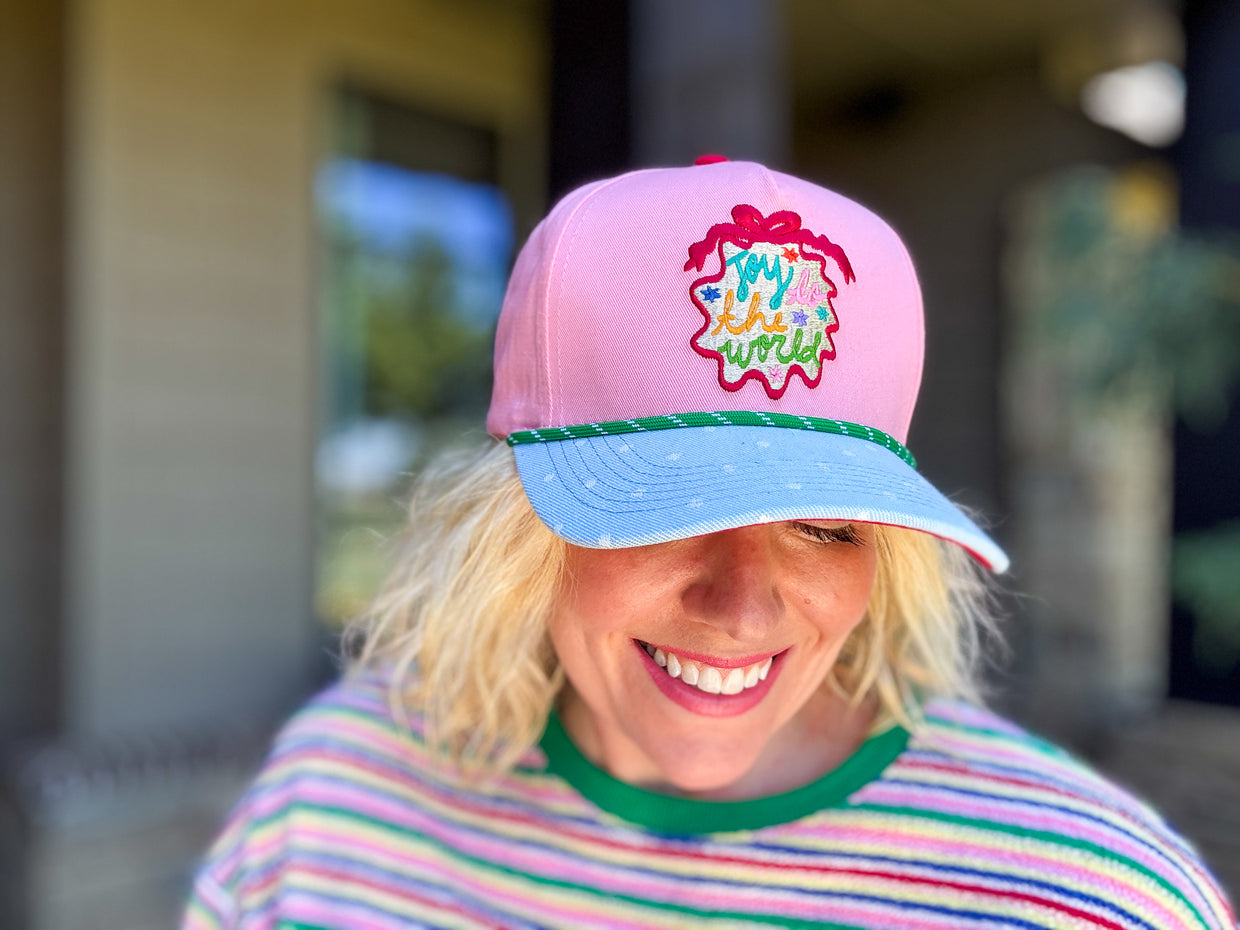 Joy to the World Hat - Min. 2 (HAT-59)