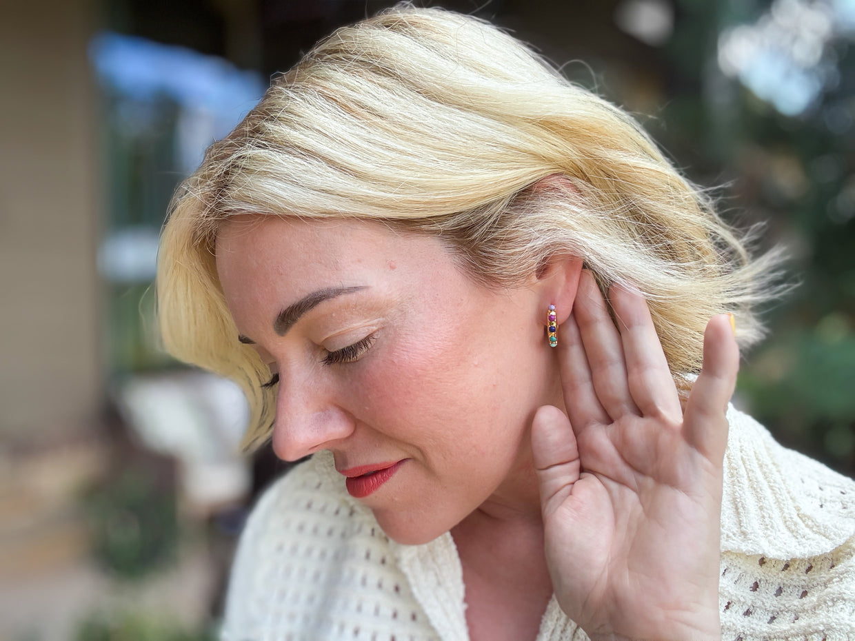 For Fun - Miley Huggie Earrings - Min. 2 (FF-E21)