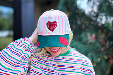 Tweed Patch Hat - Min. 2 (HAT-57)