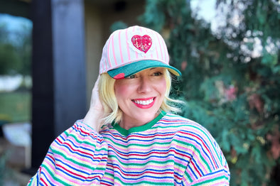 Tweed Patch Hat - Min. 2 (HAT-57)