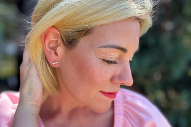 Palmer Pearl Studs - Min. 2 (E-148)