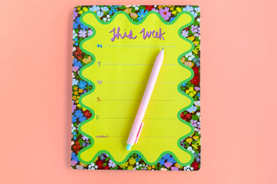 Chloe Floral Weekly Planner - Min. 4 (LP-32)