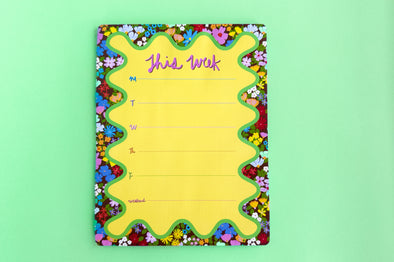 Chloe Floral Weekly Planner - Min. 4 (LP-32)