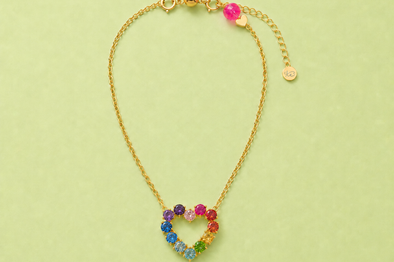 Katie Heart Necklaces - 3 Colors