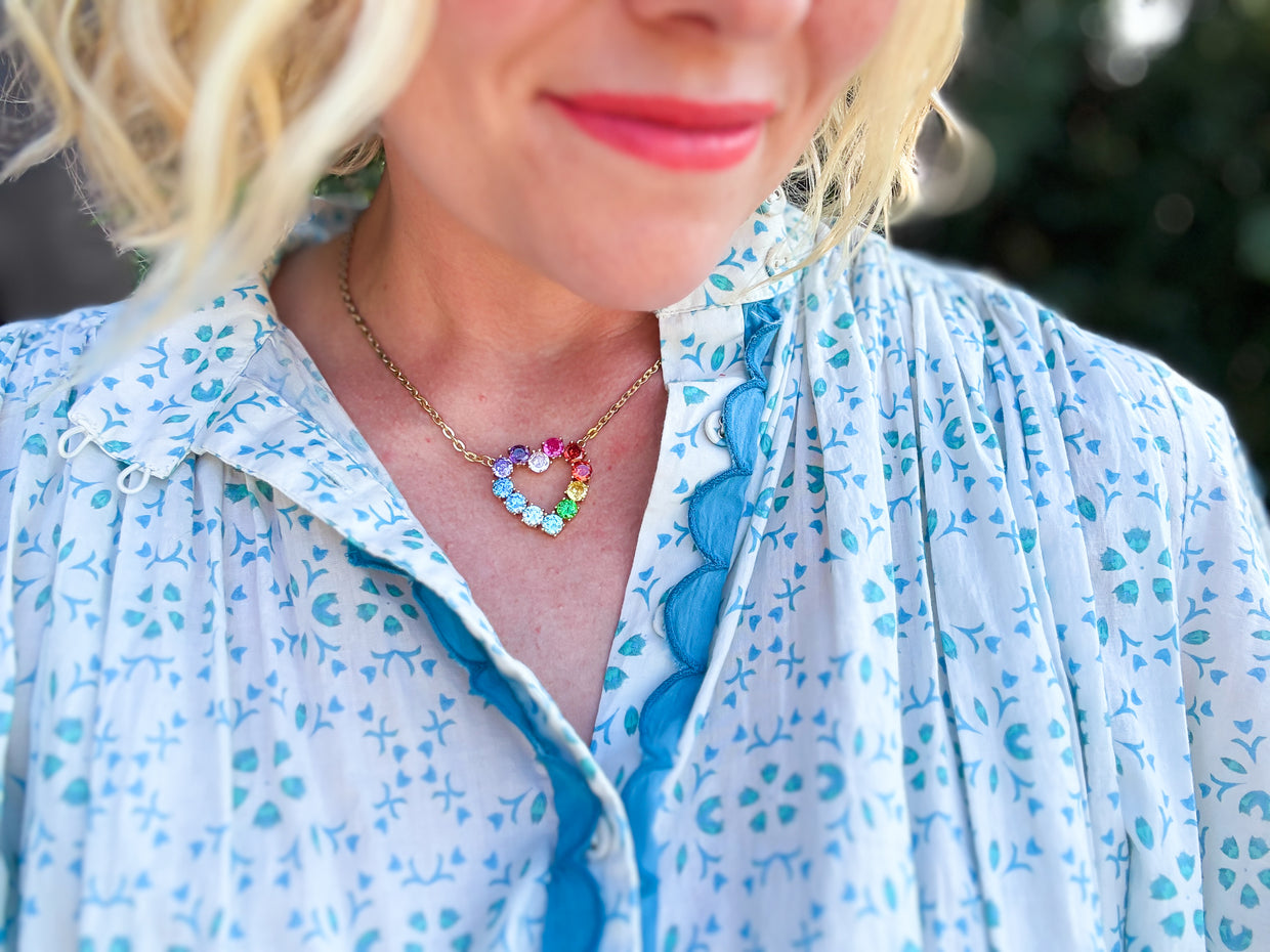 Katie Heart Necklaces - 3 Colors