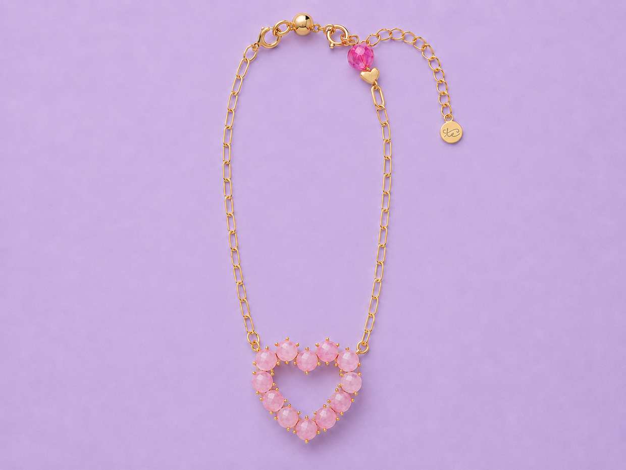 Katie Heart Necklaces - 3 Colors