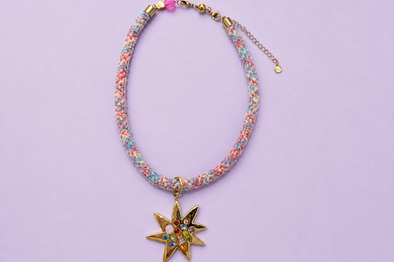 Blakely Starburst Necklace - Min. 2 (N-91)