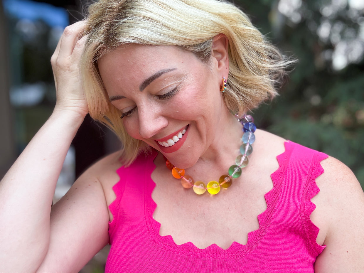 Judy Beaded Necklaces - 5 Colors