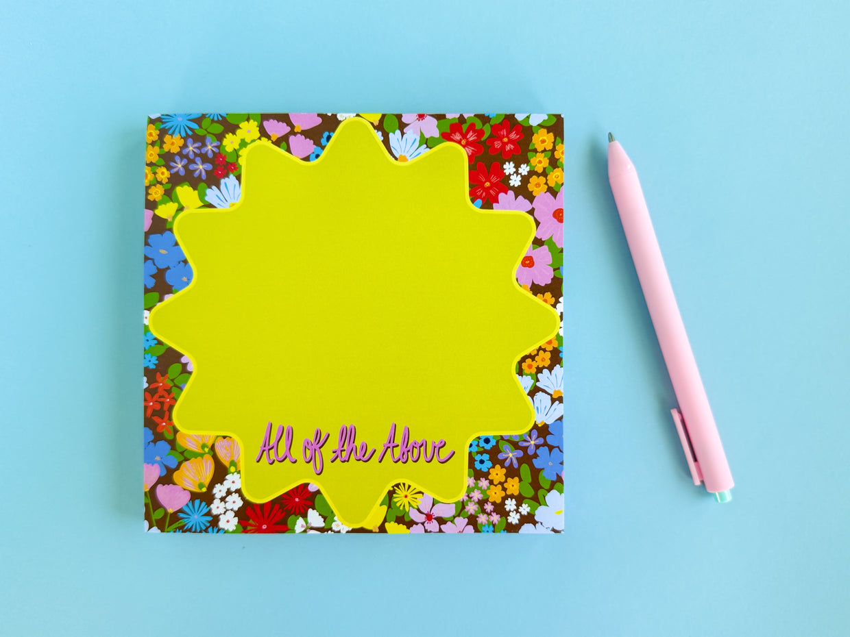 Chloe Floral Notepad - Min. 4 (NP-23)