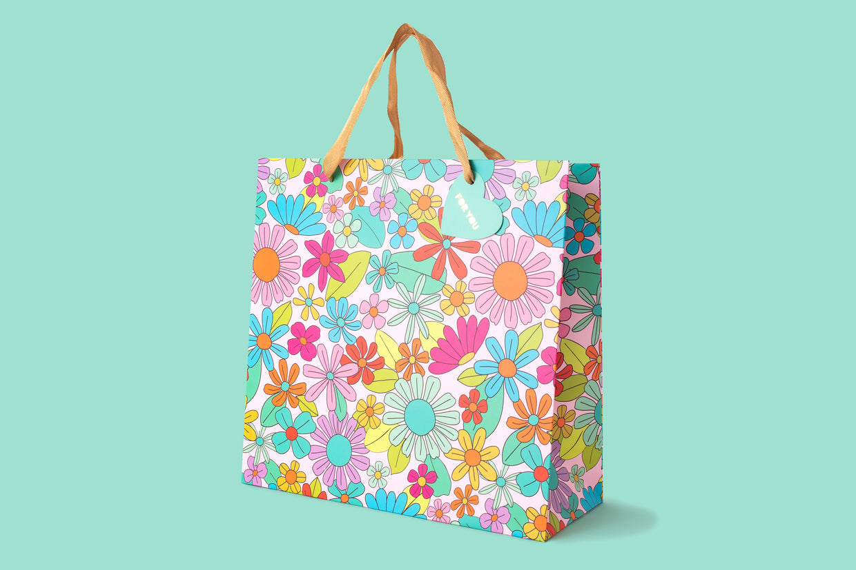 Gift Bags - Flower Garden (3 Sizes)