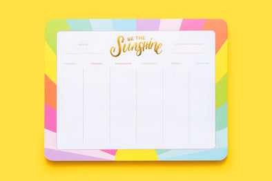 Weekly Planner - "Be the Sunshine" (LP-15)