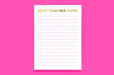 Notepad - Teacher Appreciation - 5 x 7 (NP-03)