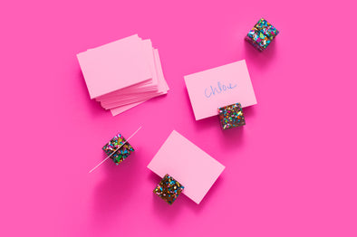 Confetti Place Card Holders - Colorful (PH-01)