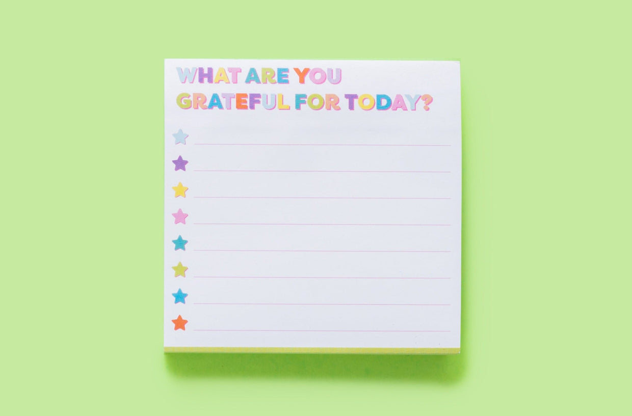 Sticky Notes Pad - Gratitude Reminder (SR-05)