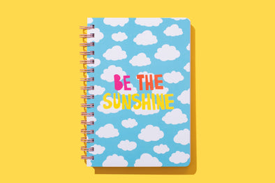 Spiral Notebook - "Be the Sunshine" (NBK-30)