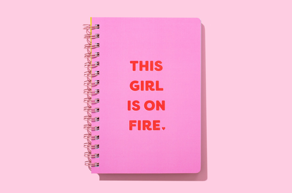 This Girl Is On Fire Notebook (NBK-28)