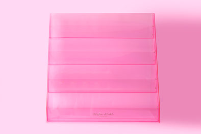 4-Shelf Display - Large - Pink (DISP-01)