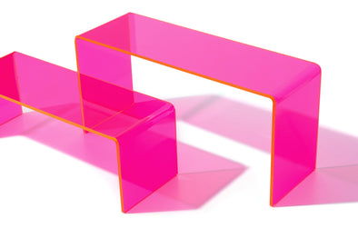 Riser Set - Pink - 2 Piece Set (DISP-06)