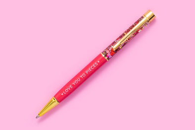 Love You Confetti Pens (PEN-19)
