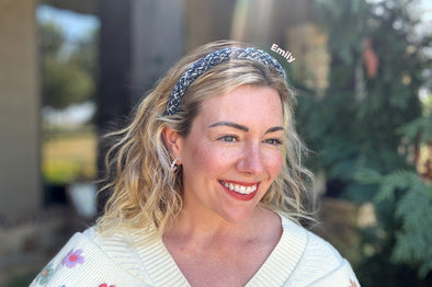 Tweed Headbands Thin (5 Colors) - Min. 2