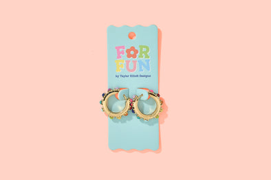 For Fun - Miley Huggie Earrings - Min. 2 (FF-E21)