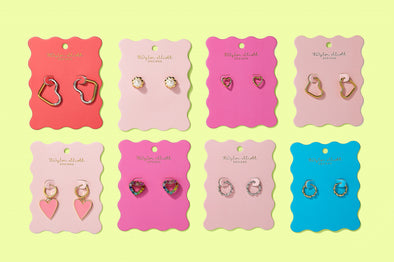 Josephine Huggie Earrings - Min. 2 (E-115)