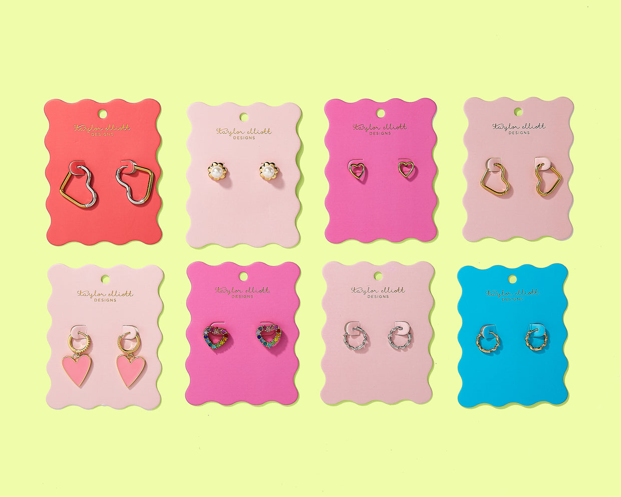 Josephine Huggie Earrings - Min. 2 (E-115)