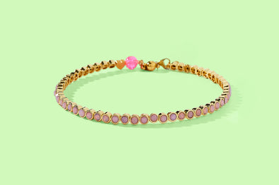 Amore Bezel Choker Necklace - Min. 2 (N-56)