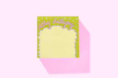 Dilly Dallying Sticky Reminder Pad - Min. 4 (SR-19)