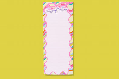 One Thing at a Time List Pad - Min. 4 (LP-31)