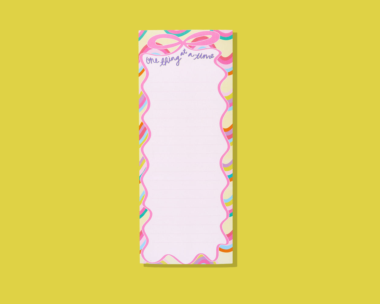 One Thing at a Time List Pad - Min. 4 (LP-31)