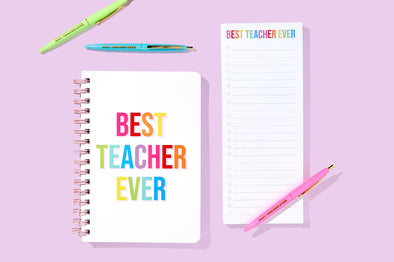 Best Teacher Ever Pen Set - Min. 4 (PEN-04R)