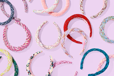 Tweed Headbands (12 Colors) - Min. 2