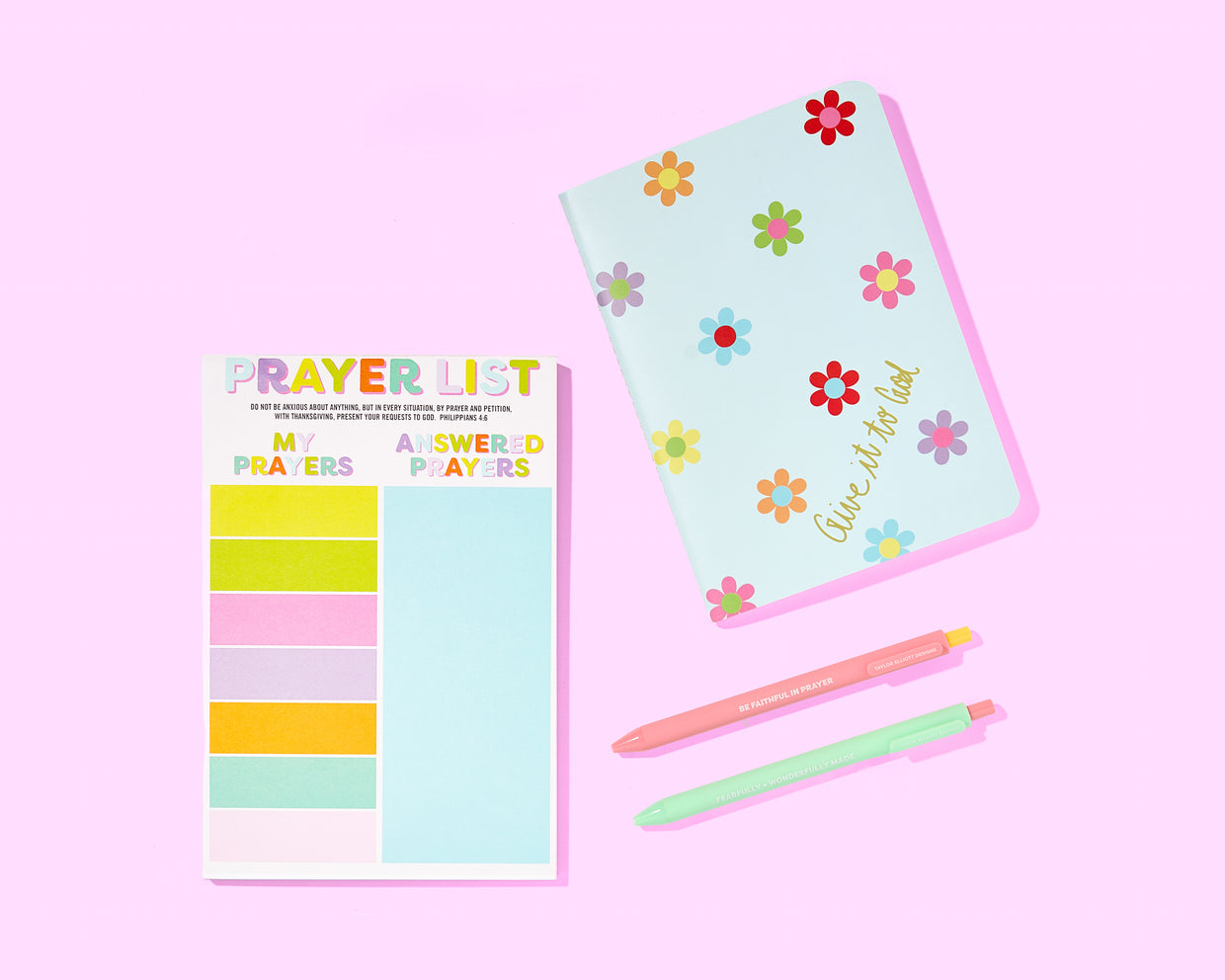 Colorful Prayer List Notepad - Min. 4 (NP-19)