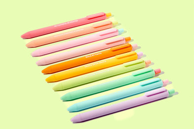 Faith Set of 10 Colored Gel Pens - Min. 4 (PEN-28)