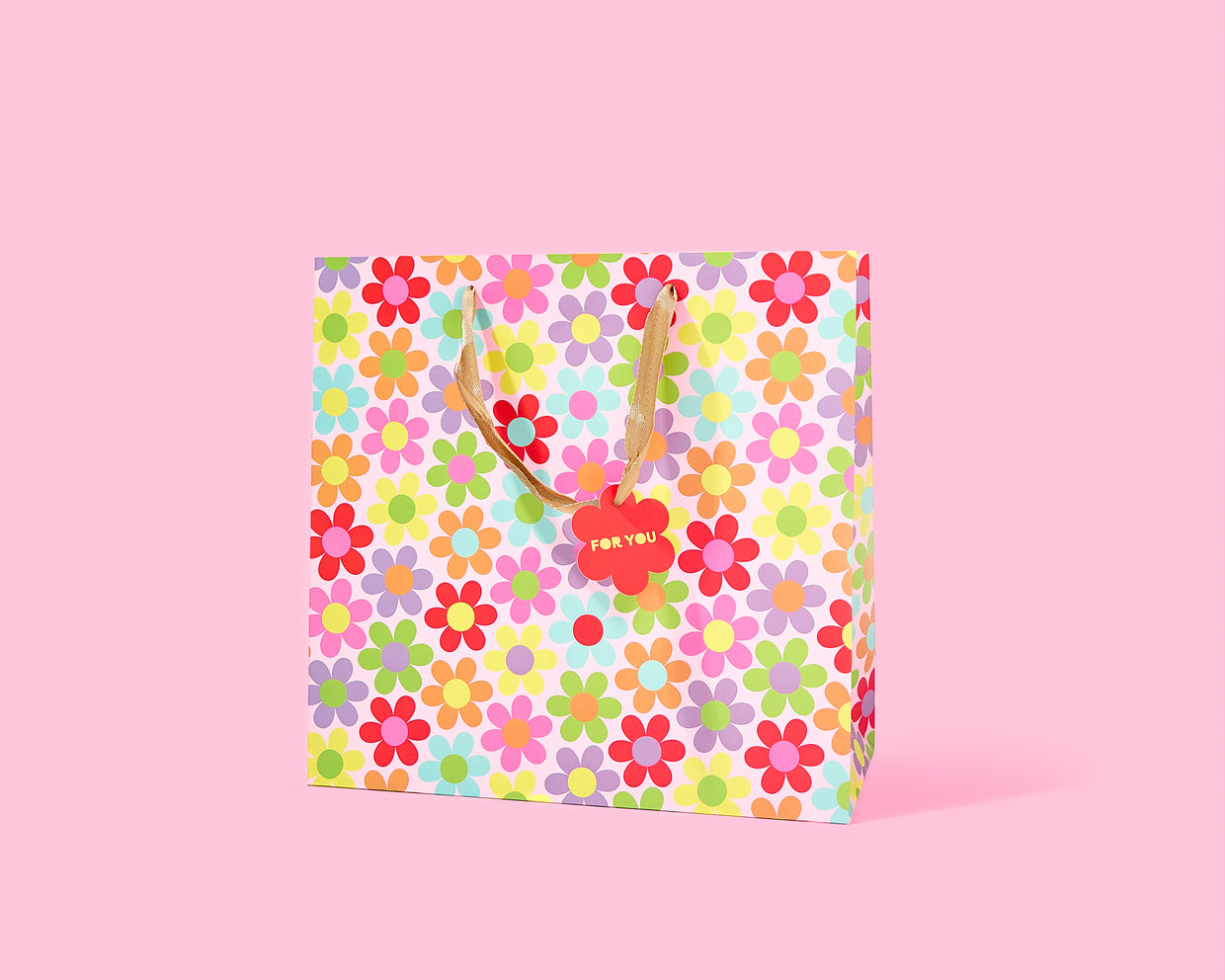 Flower Power Gift Bags (3 Sizes) - Min. 4