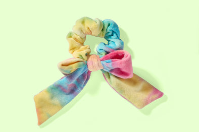 For Fun - Pink Bow Scrunchie - Min. 2 (FF-H03)