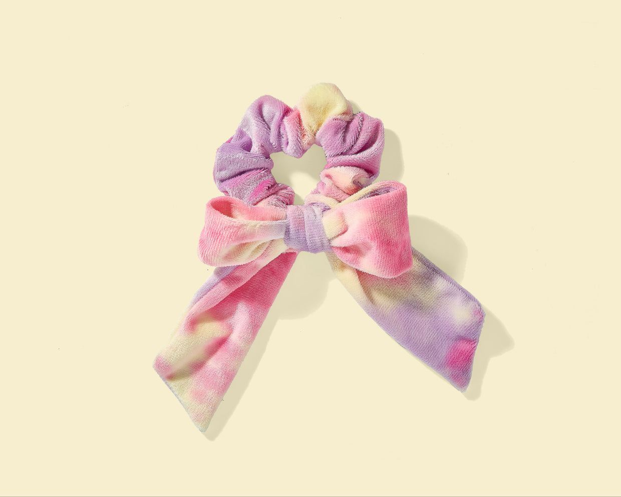 For Fun - Purple Bow Scrunchie - Min. 2 (FF-H04)