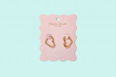 Josephine Huggie Earrings - Min. 2 (E-115)